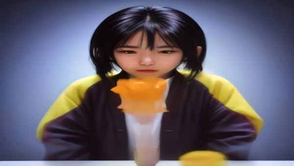 四色CMYK调色实操视频封面，设计师在Photoshop中演示CMYK颜色模式切换与软打样设置，专业教学场景